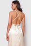 Satin Kylie Dress Multi Tie Maxi Dress