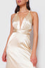 Satin Kylie Dress Multi Tie Maxi Dress