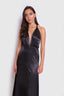 Satin Kylie Dress Multi Tie Max Dress
