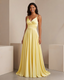Luxe Satin Faith Dress yellow