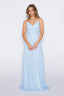Chiffon Faith Dress in Light Blue