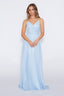 Chiffon Faith Dress in Light Blue