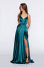 Blake Dress Satin prom dress powder blue color