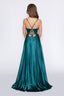Blake Dress Satin prom dress powder blue color